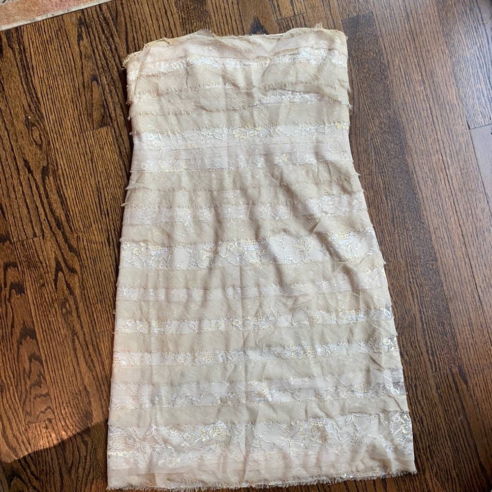 Loved BCBG Strapless Dress